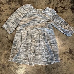 Baby Gap Velvet Grey Dress